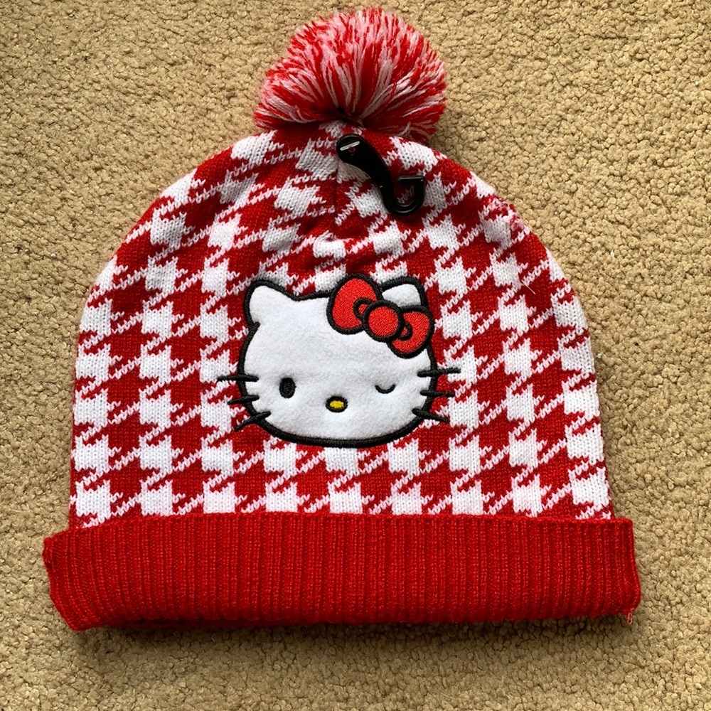 Hello Kitty Pom Pom Beanie